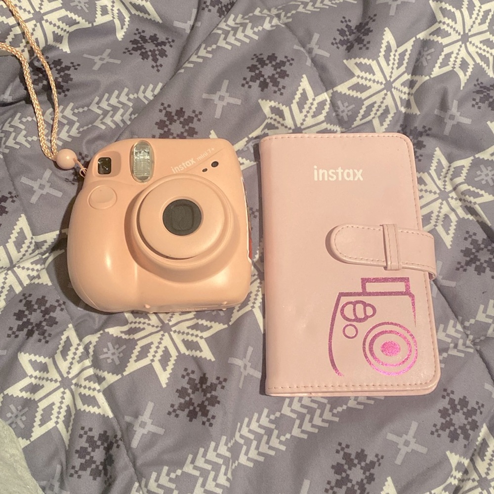 Pink Instax Mini 7+
